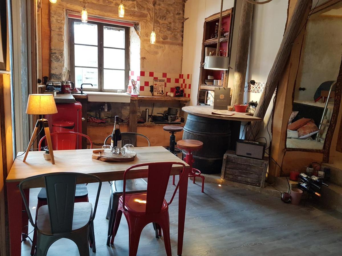 Ancien Cuvage Du Beaujolais - Studio Tout Confort Villa Saint-Didier-sur-Beaujeu Екстериор снимка