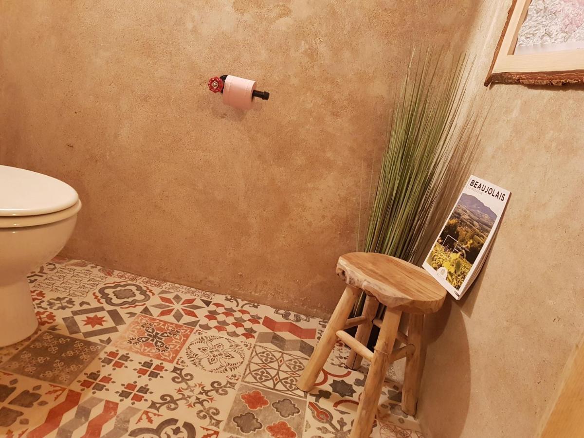 Ancien Cuvage Du Beaujolais - Studio Tout Confort Villa Saint-Didier-sur-Beaujeu Екстериор снимка