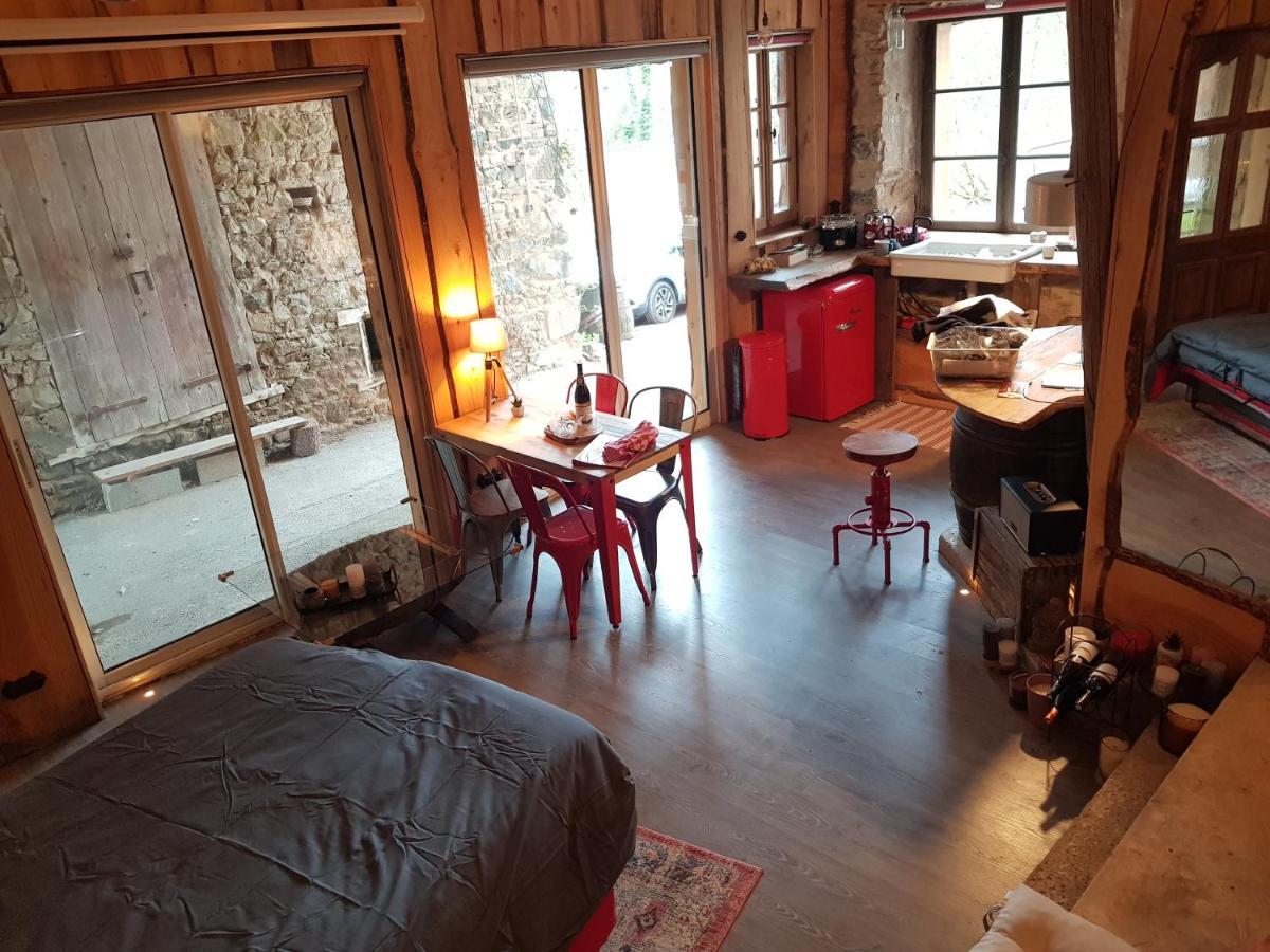 Ancien Cuvage Du Beaujolais - Studio Tout Confort Villa Saint-Didier-sur-Beaujeu Екстериор снимка
